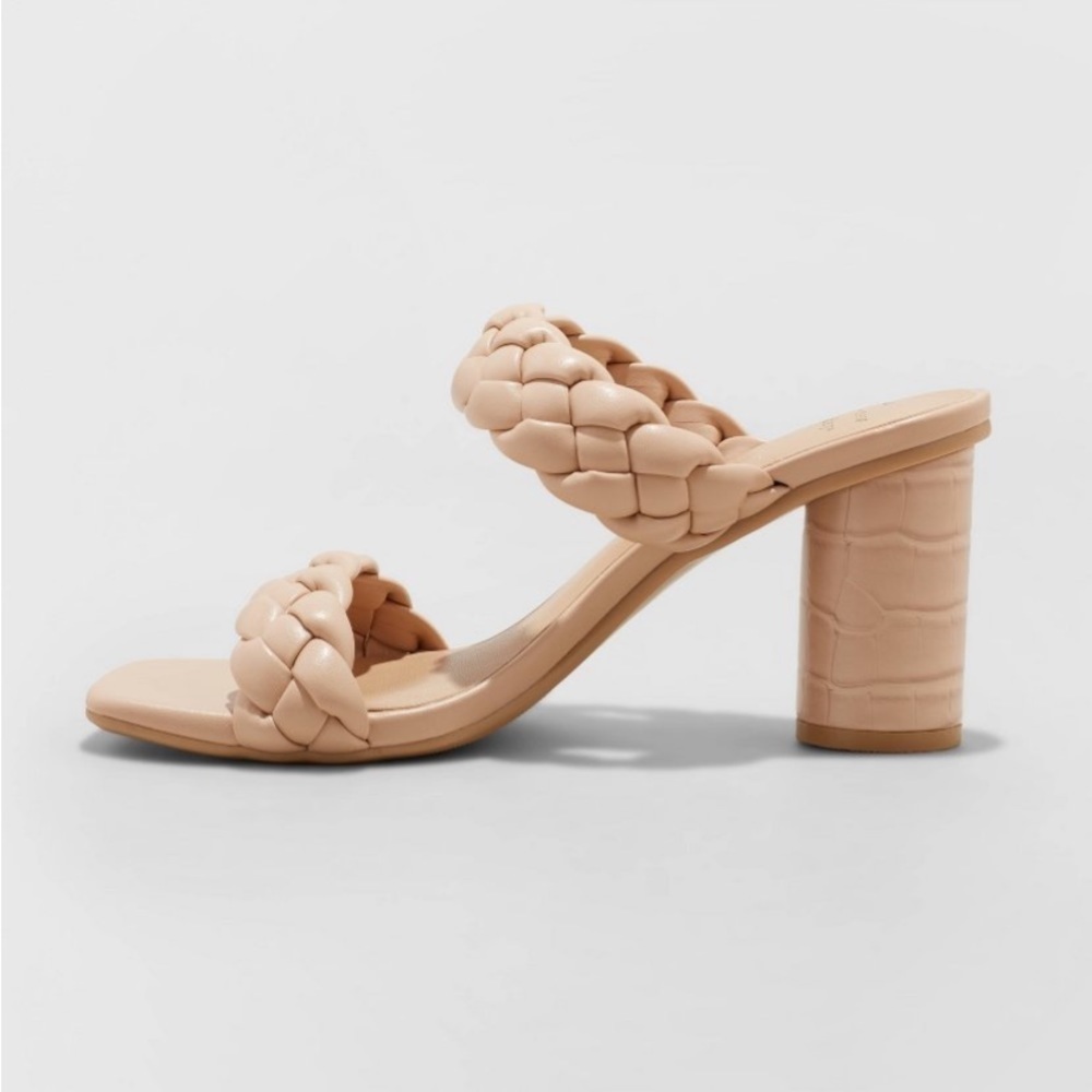 Women's Basil Mule Heels - A New Day™
Beige new 🆕 - Picture 2 of 6